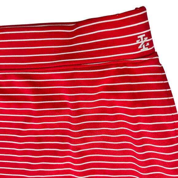 Izod Womens Large Tennis Skorts Stretch Red Activewear Casual Golf Athleisure - Picture 8 of 14